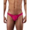 ZOQQ men lycra Magenta thong g-string - Image 2