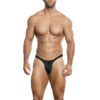 ZOQQ men lycra Navy blue thong g-string - Image 7