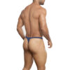 ZOQQ men lycra Navy blue thong g-string - Image 8
