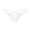 ZOQQ men cotton lycra White thong panty - Image 4