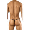 ZOQQ men cotton lycra black G-string panty - Image 3