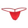 ZOQQ men cotton lycra red G-string panty - Image 3