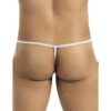 ZOQQ men lycra White thong g-string - Image 4