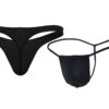ZOQQ men lycra black thong g-string - Image 8