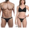 ZOQQ Couples combo Black thong panties