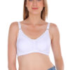 ZOQQ Women comfortable seamless cotton White bra
