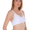 ZOQQ Women comfortable seamless cotton White bra - Image 2