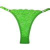 ZOQQ women Green thong panty