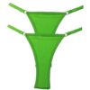 ZOQQ women Green thong panty - Image 4