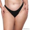 ZOQQ women Black solid thong panty - Image 3