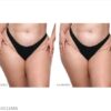 Women Black thong panty - A Comfortable innerwear Pack of 2 - Image 2